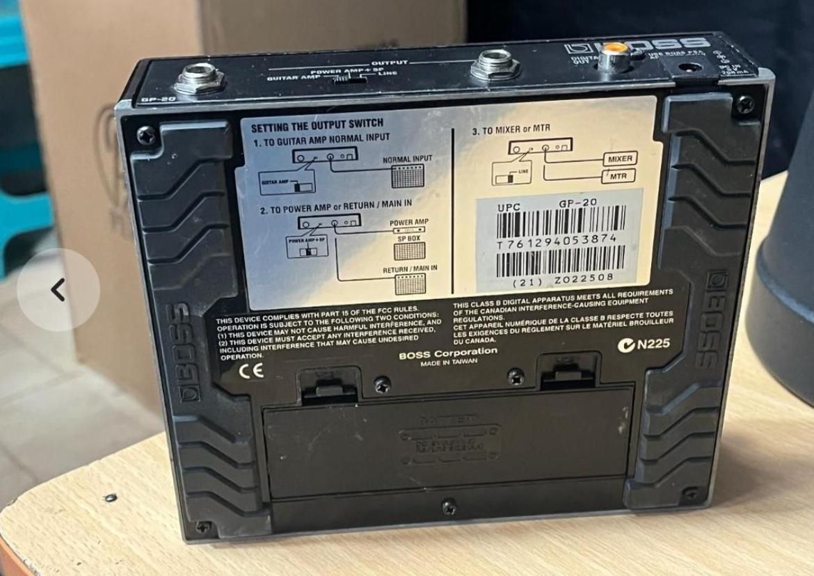 Effect boss gp-20|گیتار، بیس، امپلیفایر|تهران, جمهوری|دیوار