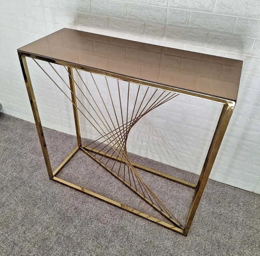 میز آرایش کنسول تزئینی فلزی شیک فورتیک پیچی|بوفه، ویترین، کنسول|آفتاب, |دیوار