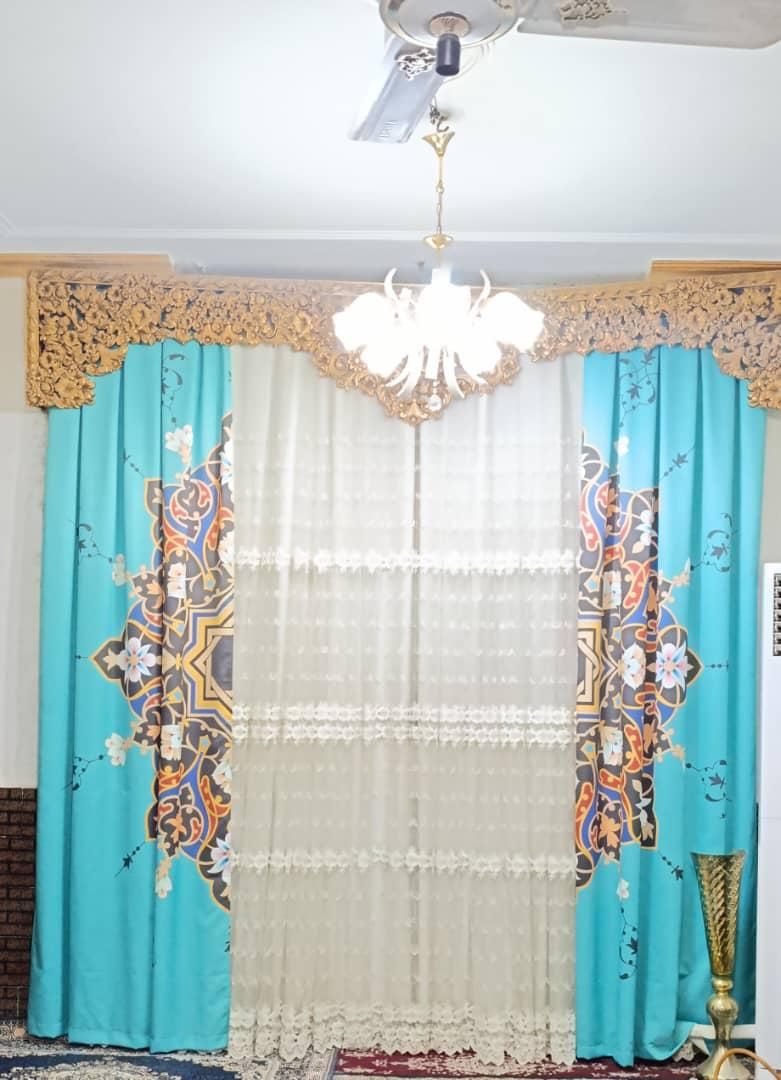 پرده با کتیبه|پرده، رانر، رومیزی|بندر ماهشهر, |دیوار
