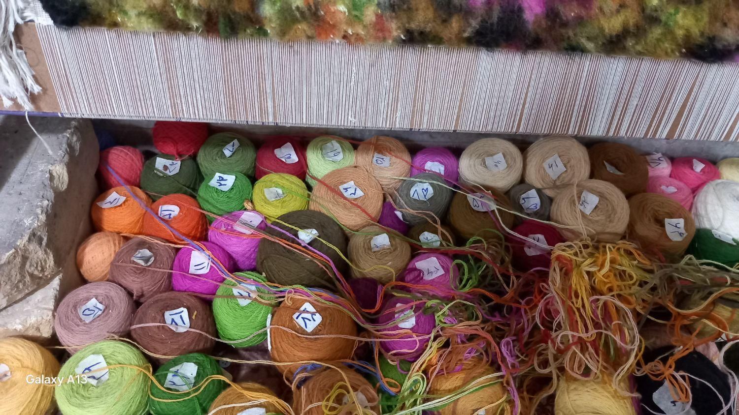 تابلو فرش دستبافت ابریشمی|تابلو فرش|نجف‌آباد, گلدشت|دیوار