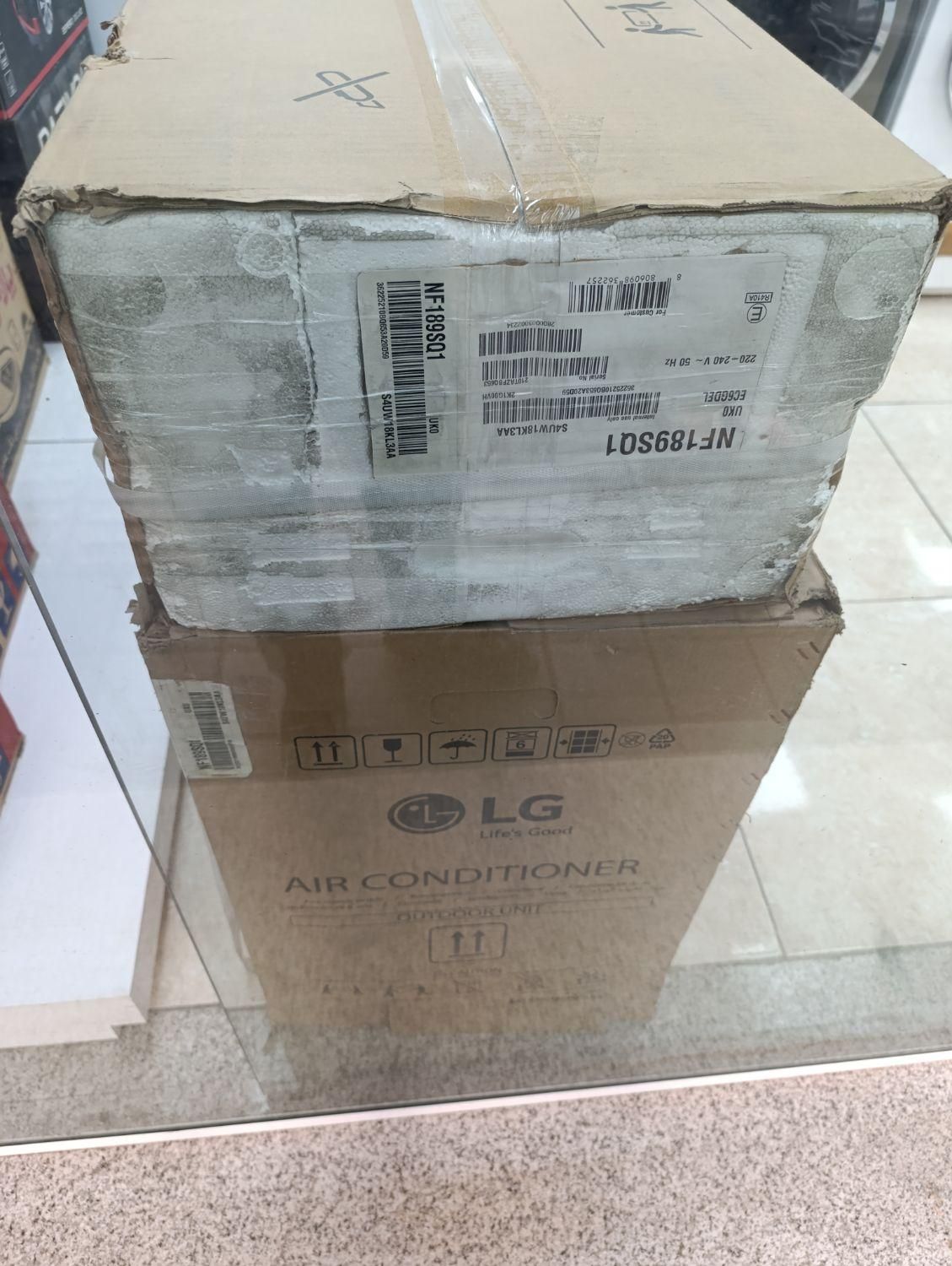 کولر گازی الجی18هزار  اینورتر گلدیران مدل NF189SQ1|کولر گازی و فن‌کوئل|تهران, سلسبیل جنوبی|دیوار
