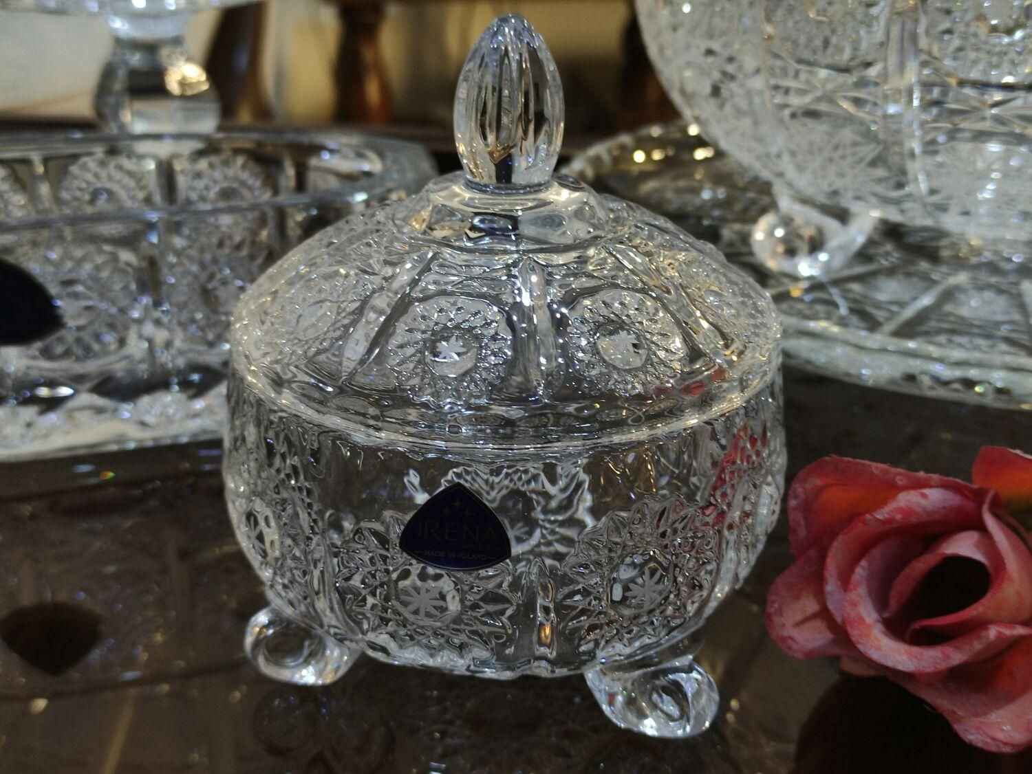 سرویس کریستال لهستان مدل پی کی ۱۲نفره کامل|ظروف سرو و پذیرایی|تهران, قیطریه|دیوار