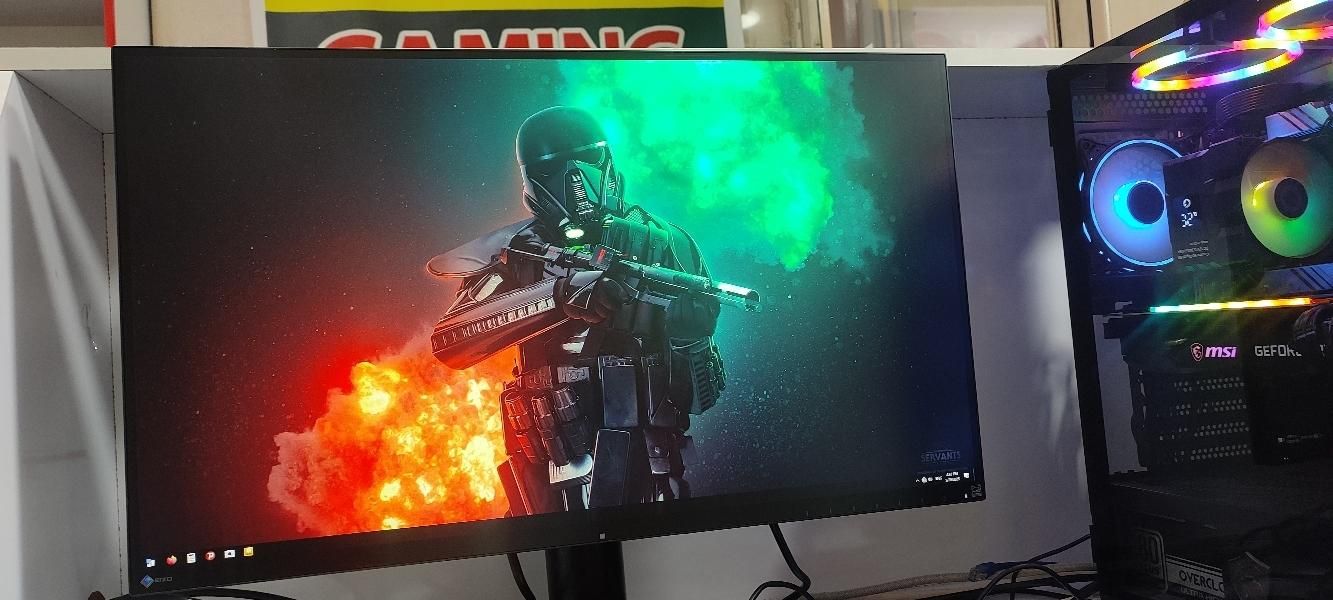 مانیتور حرفه ای ‌Eizo EV2750 ادیت و طراحی 2k ips|قطعات و لوازم جانبی رایانه|شهریار, |دیوار