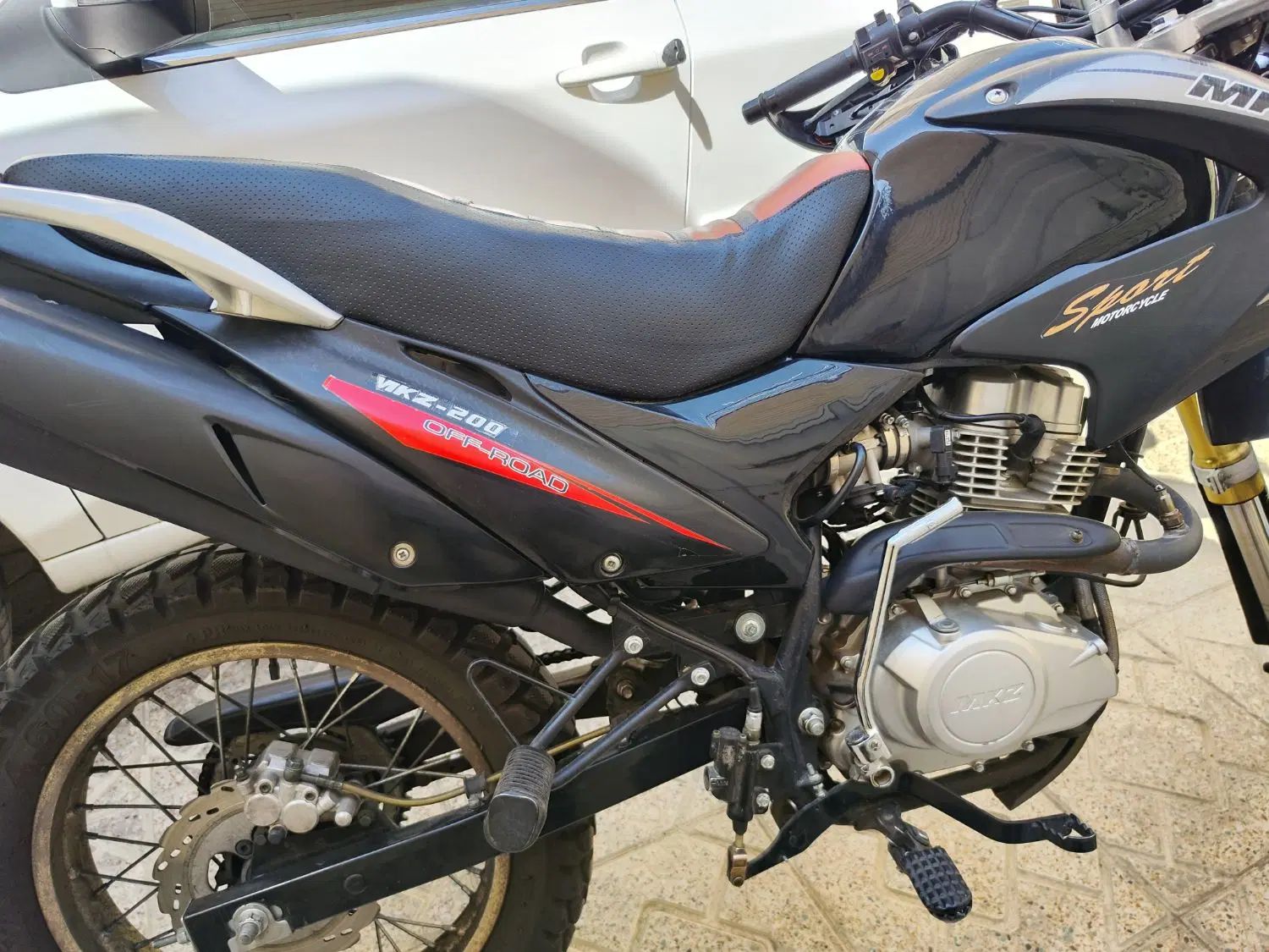موتور تریل mkz 200cc|موتورسیکلت|تبریز, |دیوار