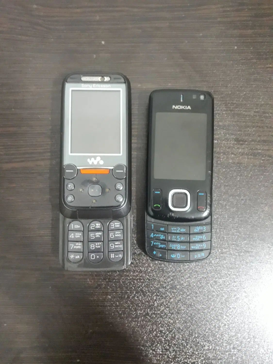 نوکیا ۶۶۰۰ اسلاید و سونی اریکسون w850|موبایل|تهران, بازار|دیوار