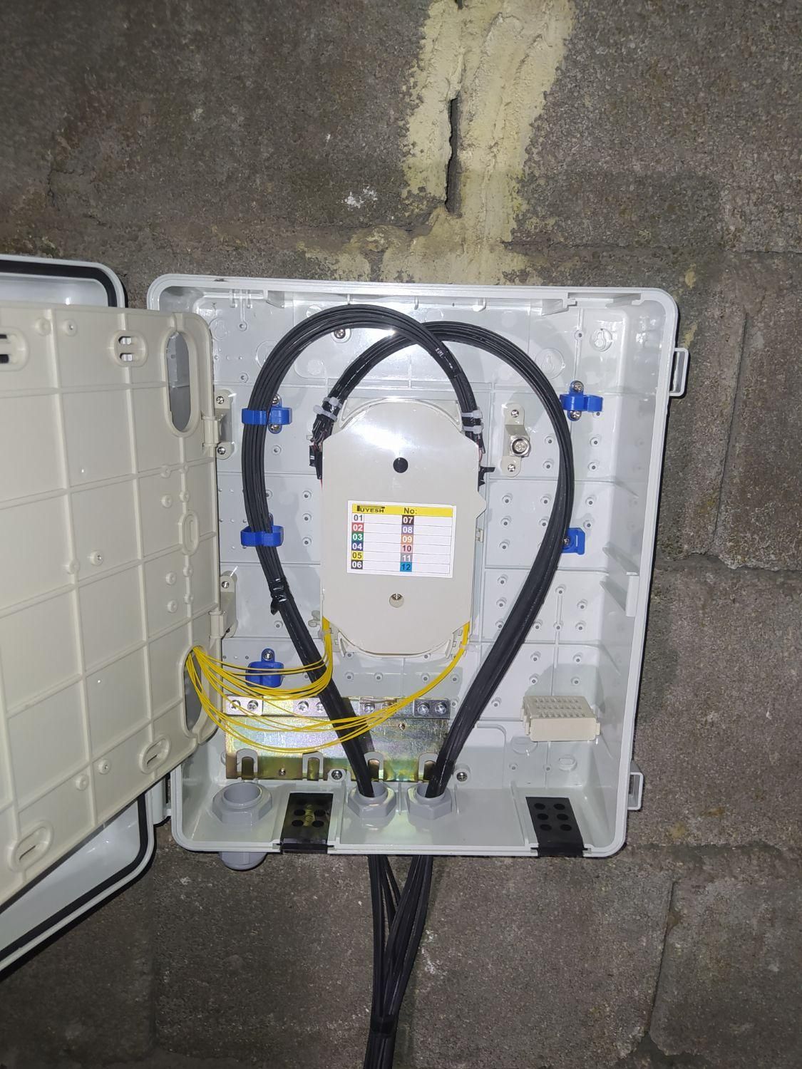 رفع شکستگی و اشکال فیبرنوری اتصال فیوژن ftth|مودم و تجهیزات شبکه|تهران, شهران شمالی|دیوار