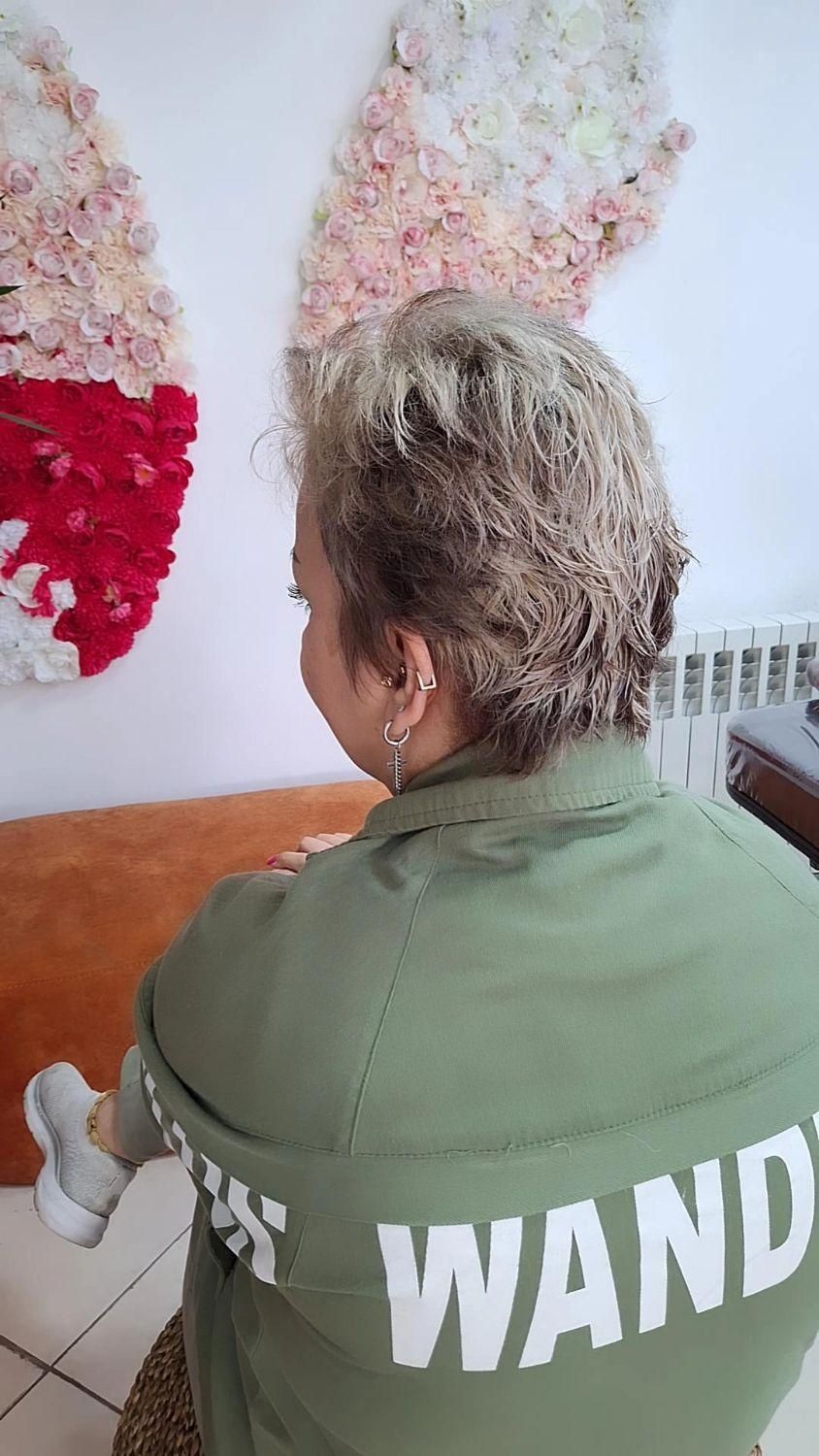 رنگ لایت/میکروپیگمنتشن/تراپی مو/کوتاهی|خدمات آرایشگری و زیبایی|رشت, رشتیان|دیوار