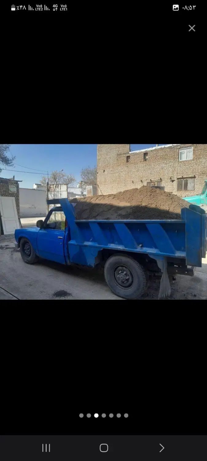 خاکبرداری نخاله ساختمانی دراسرع وقت باکارگر|خدمات حمل و نقل|مشهد, گلبرگ شمالی|دیوار