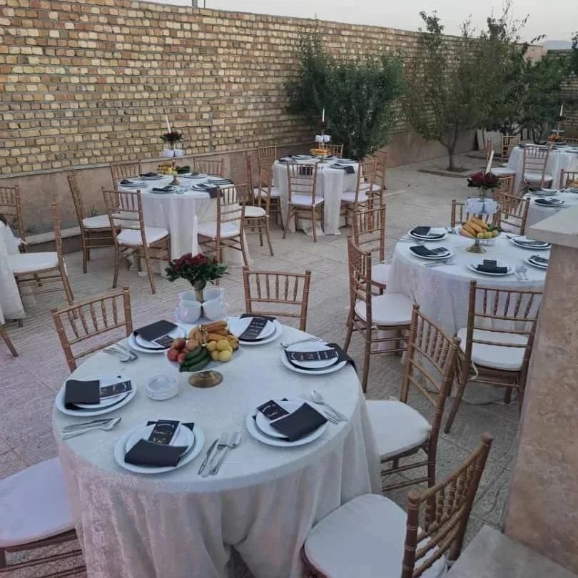 ظروف کرایه و اجاره میزو صندلی وتشریفات میزبان|خدمات پذیرایی، مراسم|اراک, |دیوار