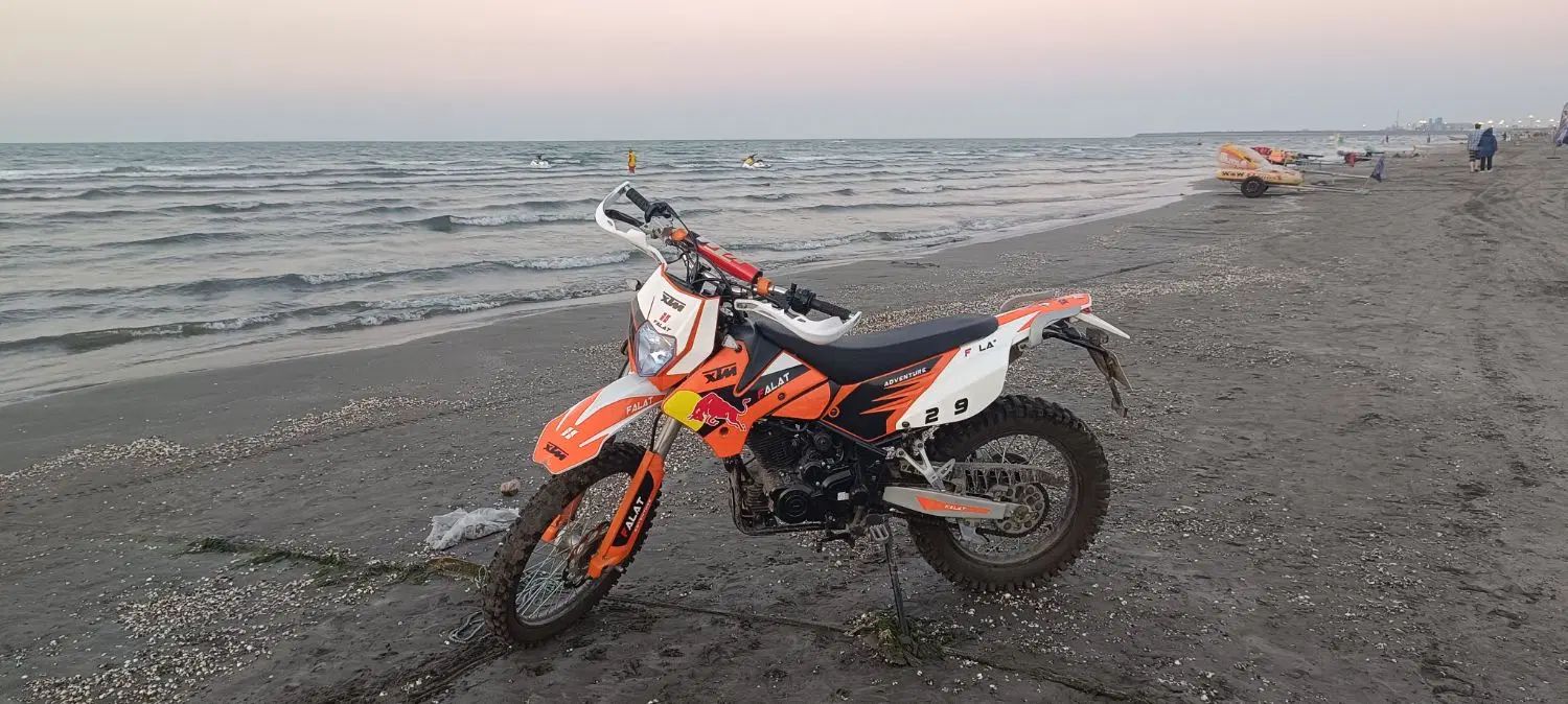 ktm250طرح فلات|موتورسیکلت|رشت, کوی عرفان|دیوار
