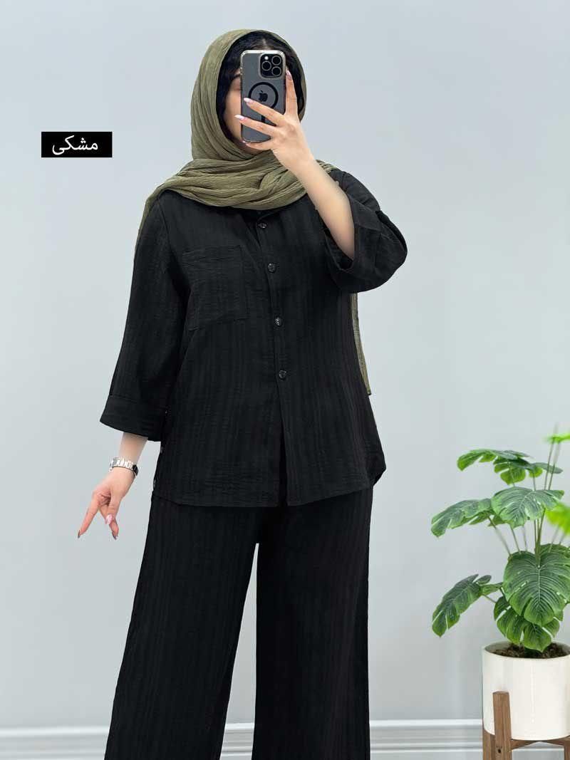 ست شومیز و شلوار کد VL66 کتونی بازار امین|لباس|کرمانشاه, |دیوار
