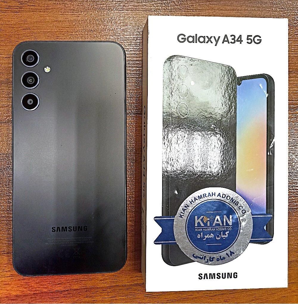 سامسونگ Galaxy A34 ۱۲۸ گیگابایت|موبایل|تهران, فردوسی|دیوار