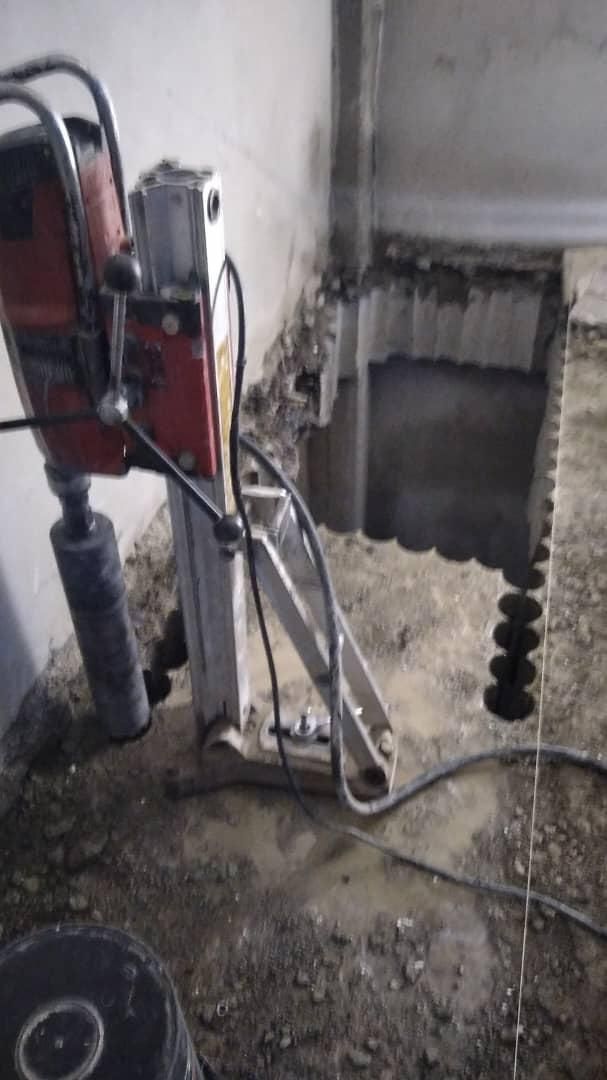 کرگیری برش بتن. نصب صفحه .کاشت میلگرد .تخریب|خدمات پیشه و مهارت|تهران, سهروردی|دیوار