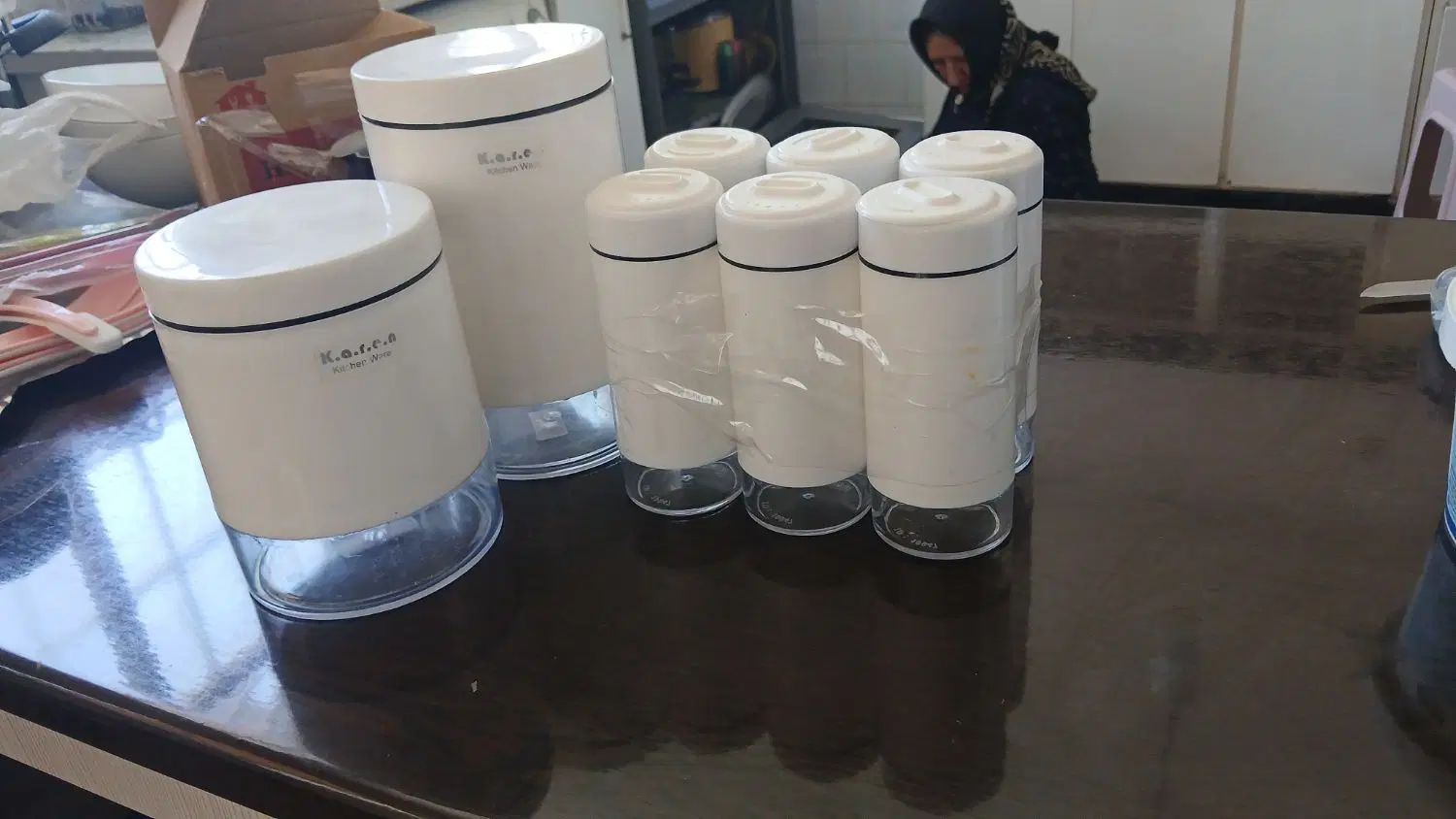 ظروف پلاستیک|ظروف نگهدارنده، پلاستیکی، یک‌بارمصرف|کرمانشاه, |دیوار