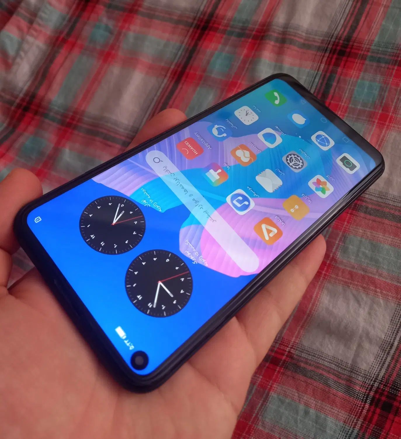 موبایل Y7p رنگ مشکی 64 گیگ رام 4|موبایل|اسلام‌شهر, شهرک محمدیه|دیوار