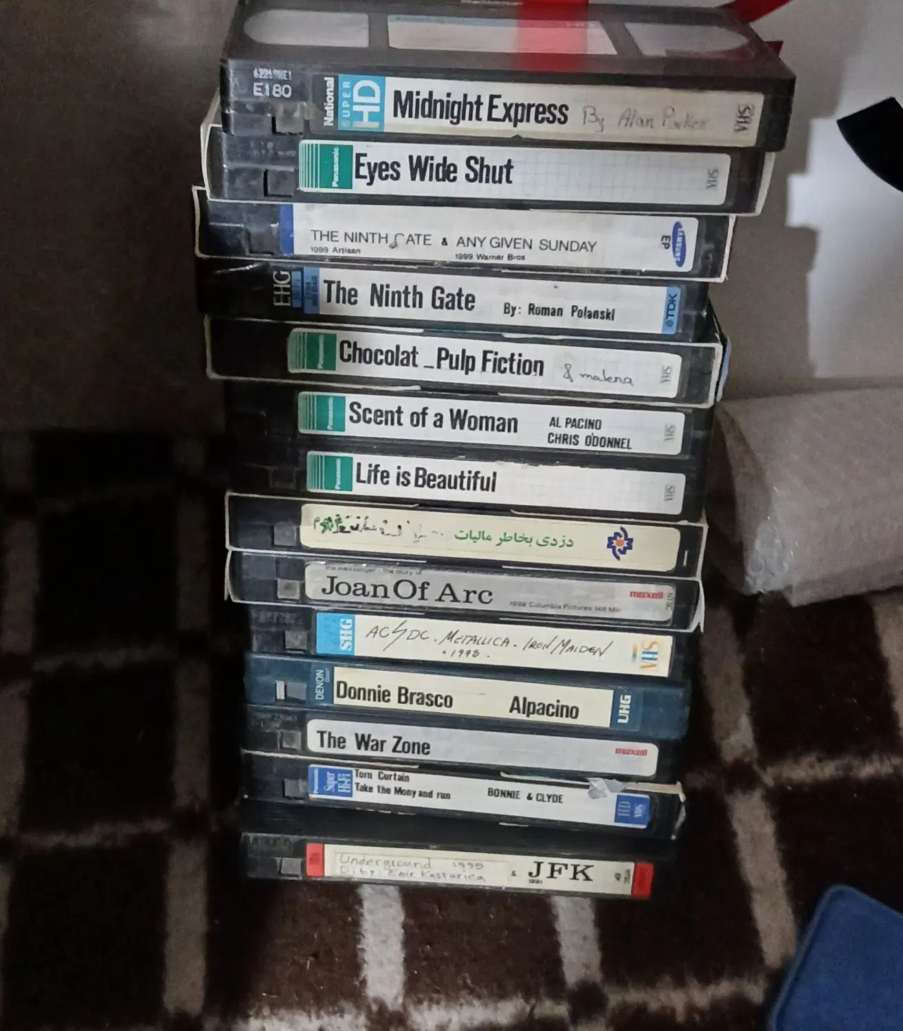 نوار ویدیو  VHS|پخش‌کننده DVD و ویدیو|مشهد, سجاد شهر|دیوار
