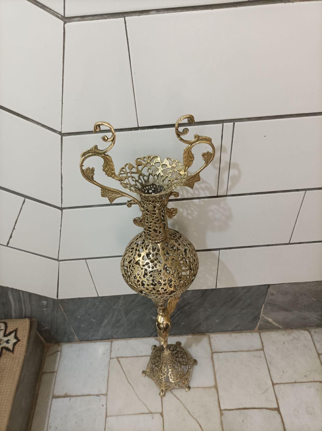 گلدان ملائکه برنز سطل آشغال و جا دستمال فرشته|مجسمه، تندیس، ماکت|اراک, |دیوار