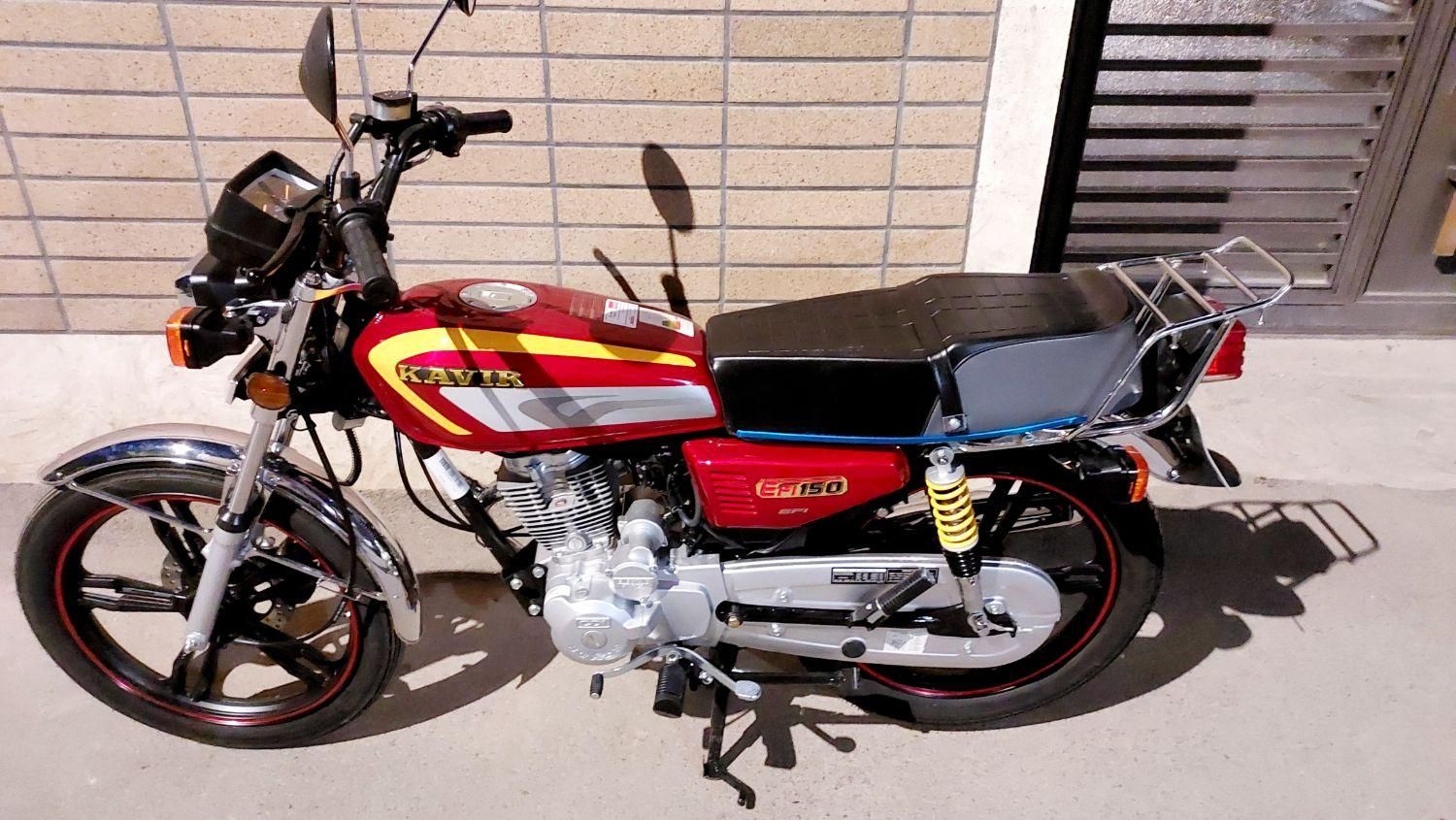 کویر CDI 150 cc اسپرت صفر و خشک ۱۴۰۳|موتورسیکلت|کاشان, درب زنجیر|دیوار