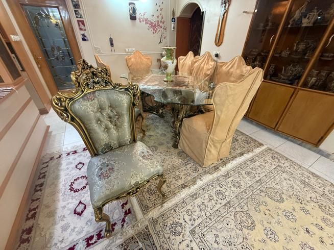 میزناهارخوری ۸ نفره تمام چوب|میز و صندلی غذاخوری|اصفهان, طامه|دیوار