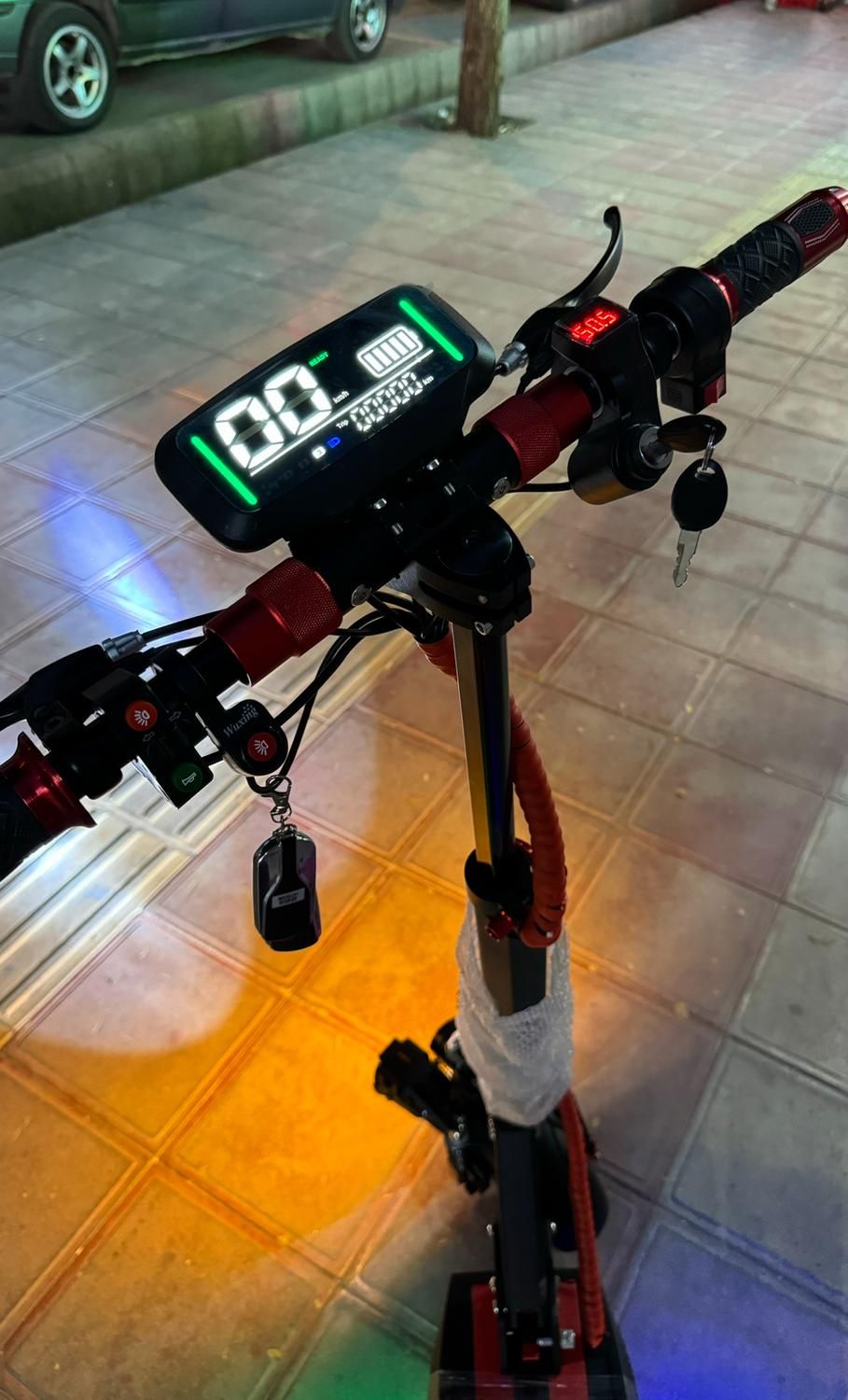 اسکوتر برقی صندلی دار آفرودی مانیتور بزرگ|دوچرخه، اسکیت، اسکوتر|بوکان, |دیوار