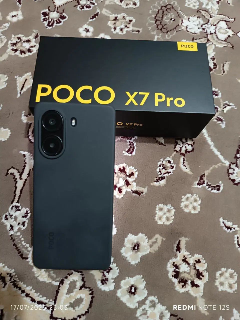 شیائومی poco x7 pro با حافظهٔ ۵۱۲ گیگابایت|موبایل|کرمانشاه, |دیوار