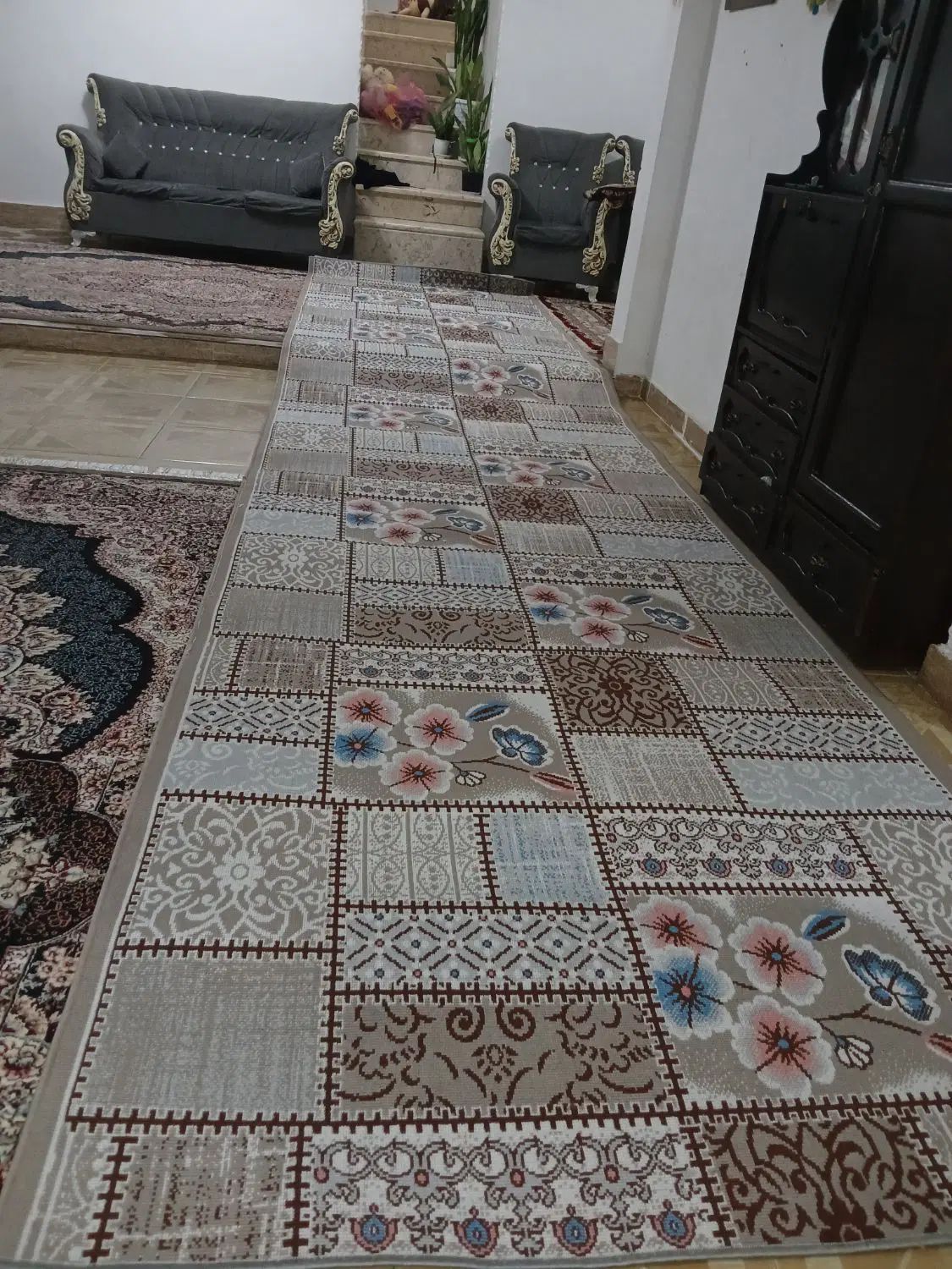 فرش برای کناره و راه رو|گلیم، جاجیم، گبه|رشت, حومه رشت|دیوار