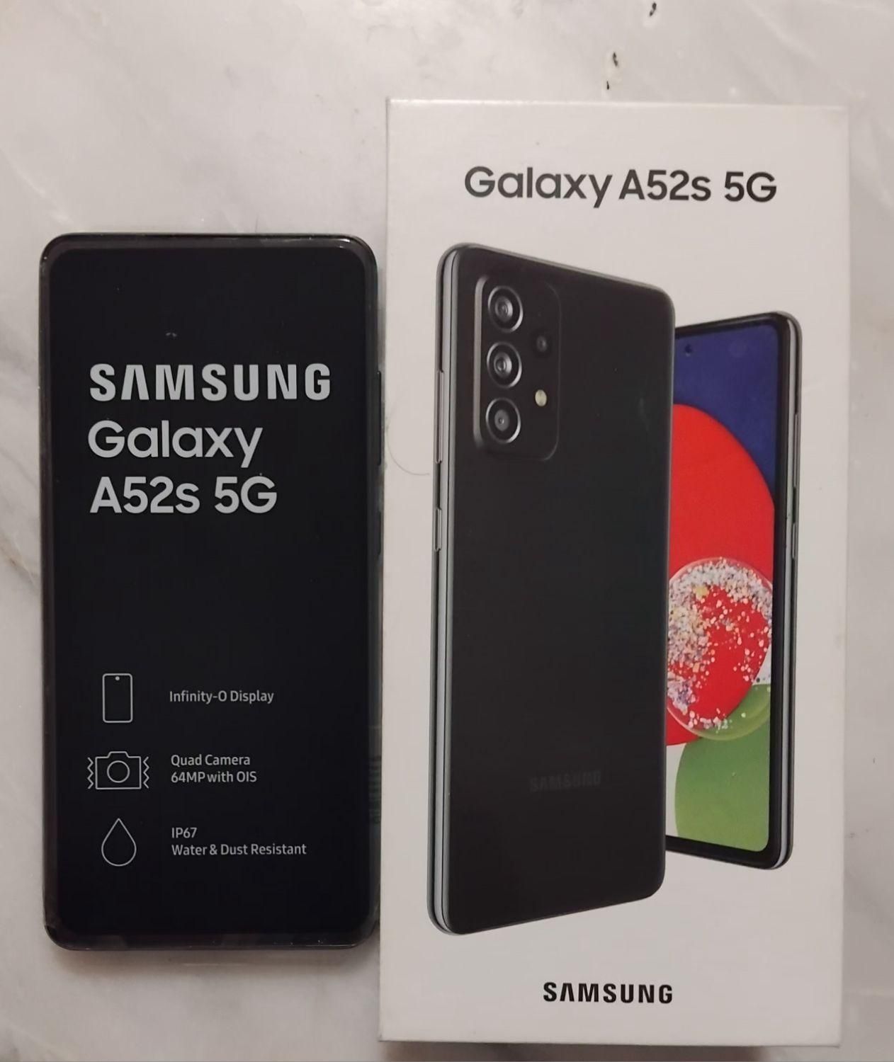 گوشی A52s 5G دو سیم کارت 256 گیگ|موبایل|رشت, پاستوریزه|دیوار