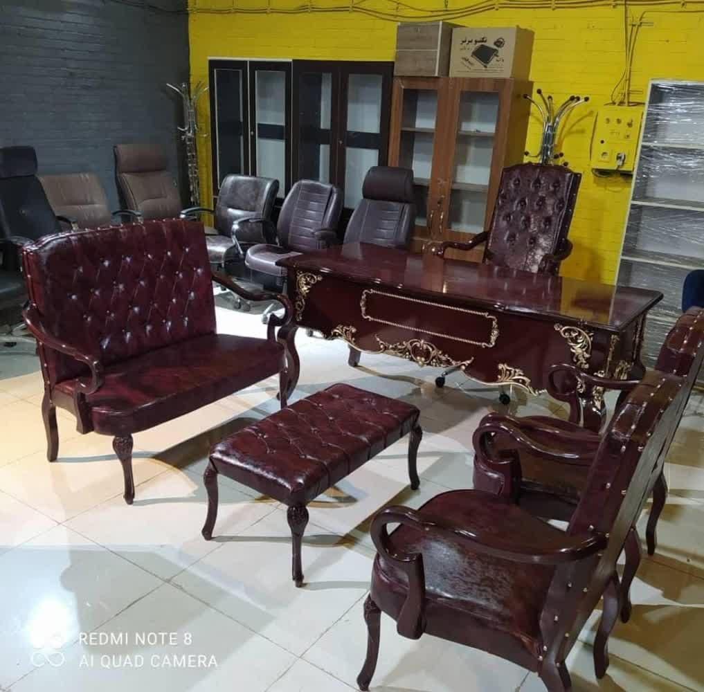 ست رومیزی مدیریت کانترمنشی میز جکسون اداری مبلمان|دفتر کار|تهران, یافت آباد شمالی|دیوار