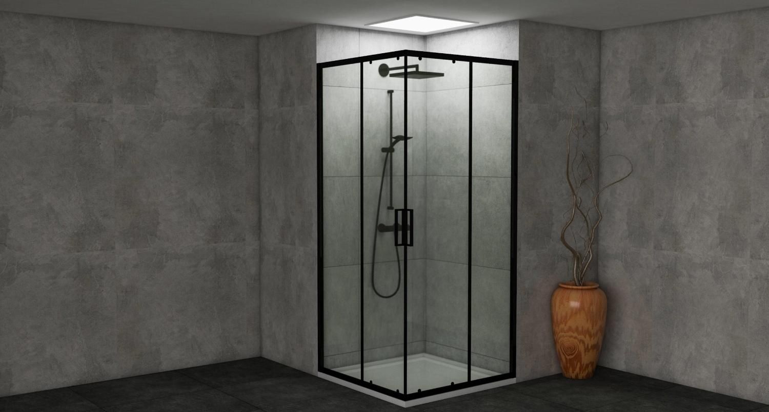 کابین دوش/شیشه حمام/شیشه ای ریلی حمام|مصالح و تجهیزات ساختمان|کرج, عظیمیه|دیوار