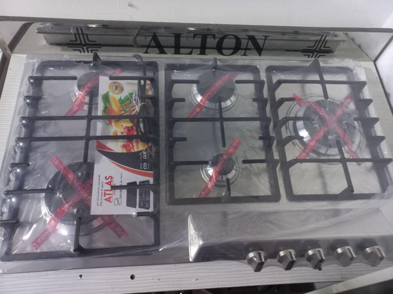 گاز رومیزی استیل و شیشه|اجاق گاز و لوازم برقی پختوپز|بناب, |دیوار