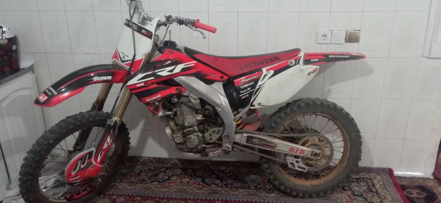 کراس هوندا 450 crf|موتورسیکلت|تهران, سعادت‌آباد|دیوار