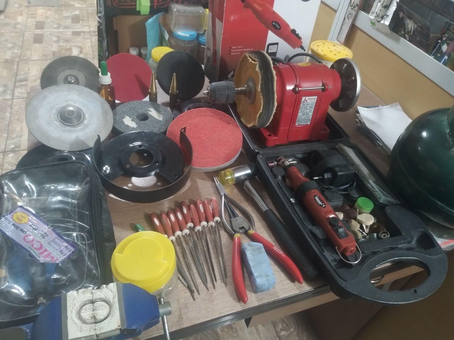 دستگاه و لوازم کار انگشتر سازی|ابزارآلات|دامغان, |دیوار