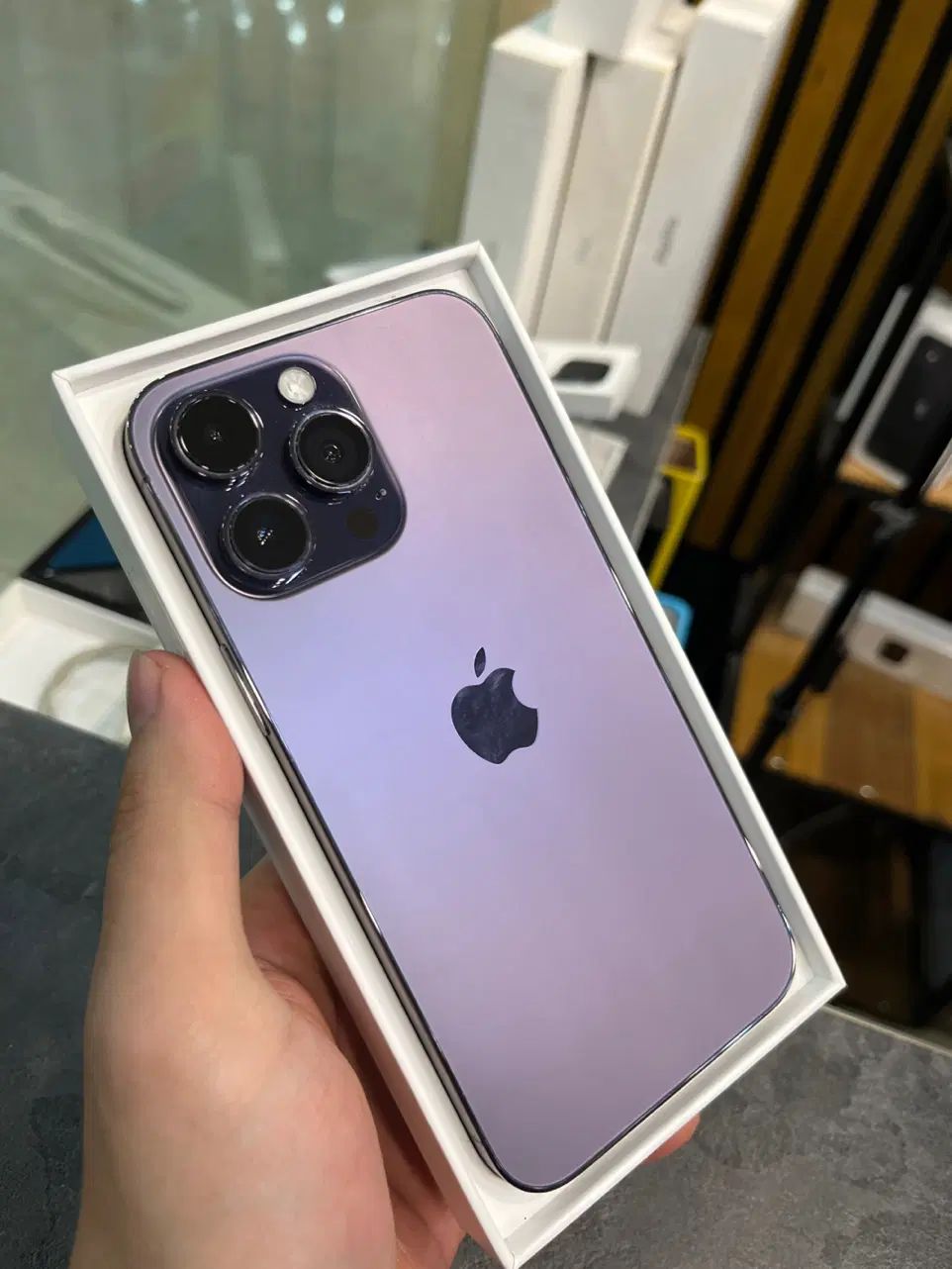 iphone آیفون ۱۴ پرومکس ۲۵۶ zaa|موبایل|کرج, اتحاد|دیوار