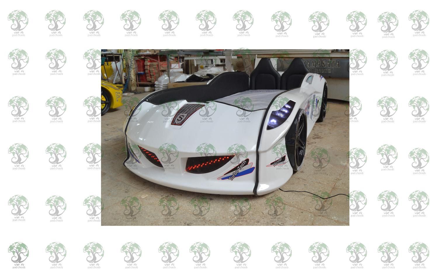 تخت ماشینی مدل بوگاتی سری1 (کارکو100)|تخت و سرویس خواب|شیراز, حومه شیراز|دیوار