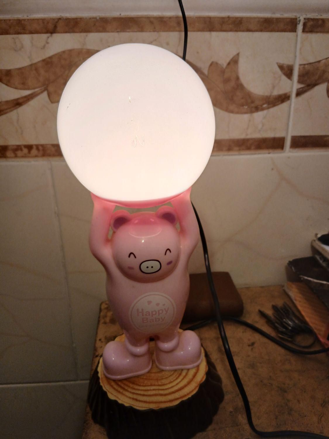 چراغ خواب زیبا|چراغ خواب و آباژور|بندر گناوه, |دیوار