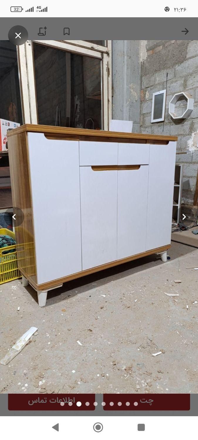 کمد سرویس خواب عروس کابینت|جاکفشی، کمد، دراور|خوی, |دیوار