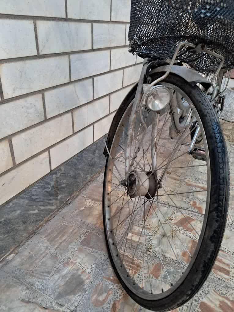 دوچرخه ژاپنی26 سبددار بسیار زیبا با تایر و تیوپ نو|دوچرخه، اسکیت، اسکوتر|اهواز, پادادشهر|دیوار