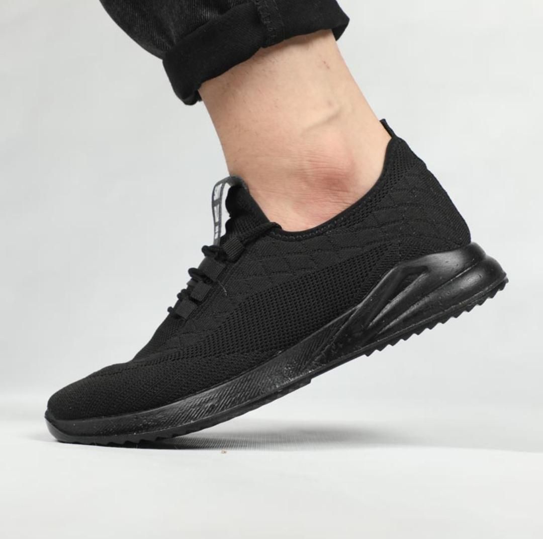 کتونی آدیداس سایت مشکی بافت مردانه اسپرت Adidas|کیف، کفش، کمربند|تهران, تاکسیرانی|دیوار