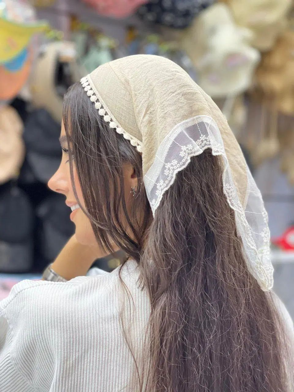 تل اسکارف لبه گیپور ارسال رایگان به تبریز|حراج|تبریز, |دیوار