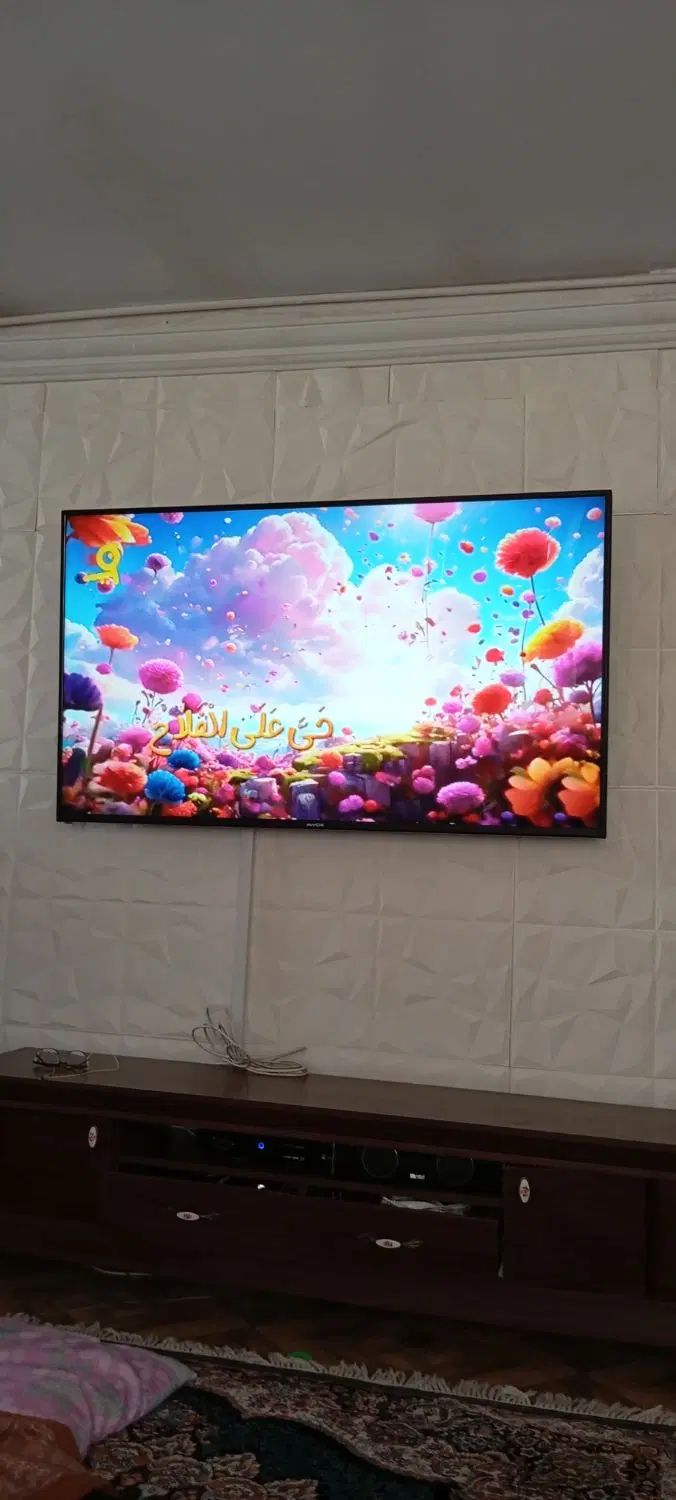 ال ای دی ۶۵ اینچ آواکس OWXهوشمند اندروید۱۴ فورکی|تلویزیون و پروژکتور|تهران, استاد معین|دیوار
