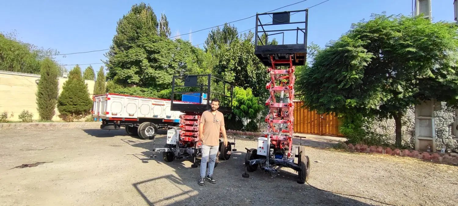 بالابر سیبری برقی، متحرک از ارتفاع ۲تا۱۳ متر|ماشین‌آلات صنعتی|پاکدشت, پاکدشت (مامازند)|دیوار