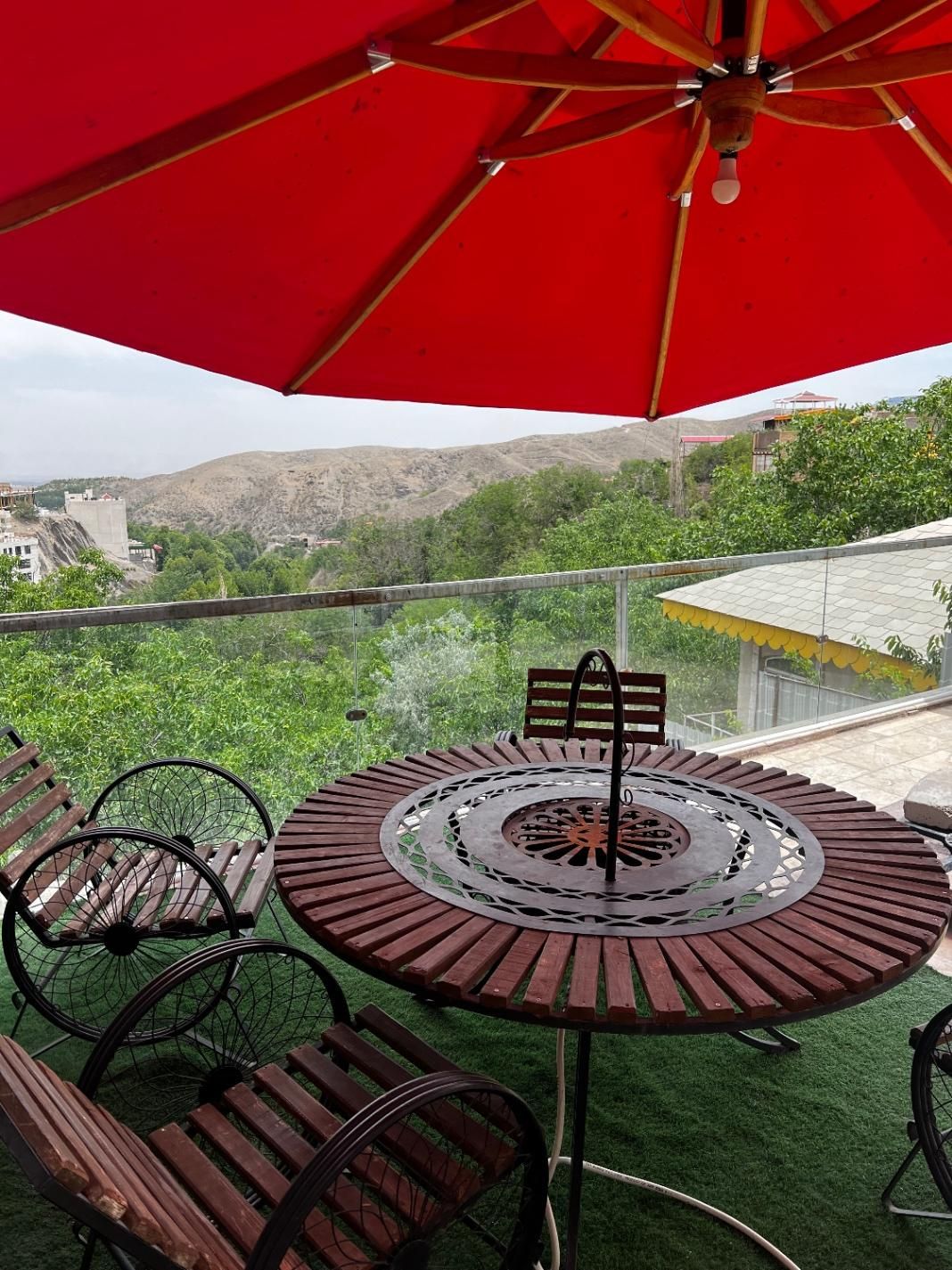 ویلامنظرهابدی استخردارشاندیز|اجارهٔ کوتاهمدت ویلا و باغ|مشهد, وکیلآباد|دیوار