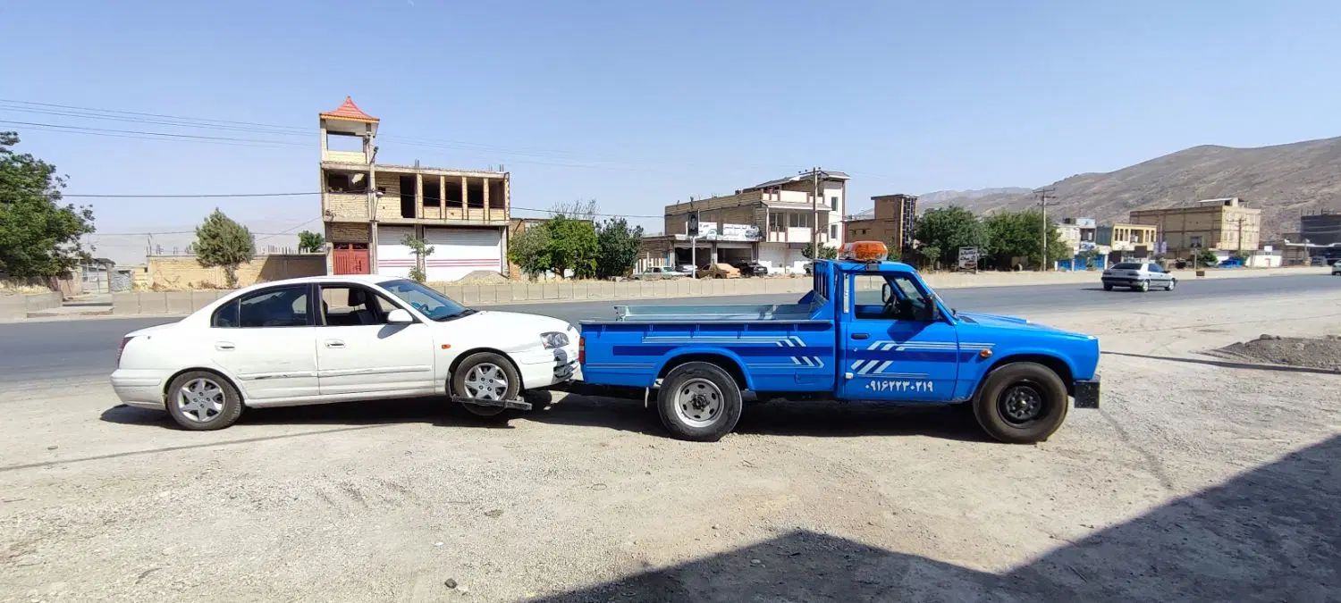 یدک کش و امداد خودرو شبانع روزی  با کمترین قیمت|خدمات حمل و نقل|لردگان, |دیوار