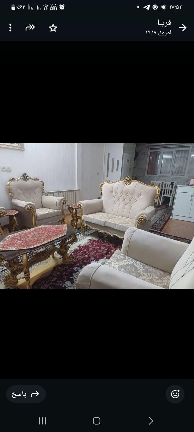 مبل ۷ نفره در حد نو|مبلمان خانگی و میز عسلی|تهران, امیریه|دیوار
