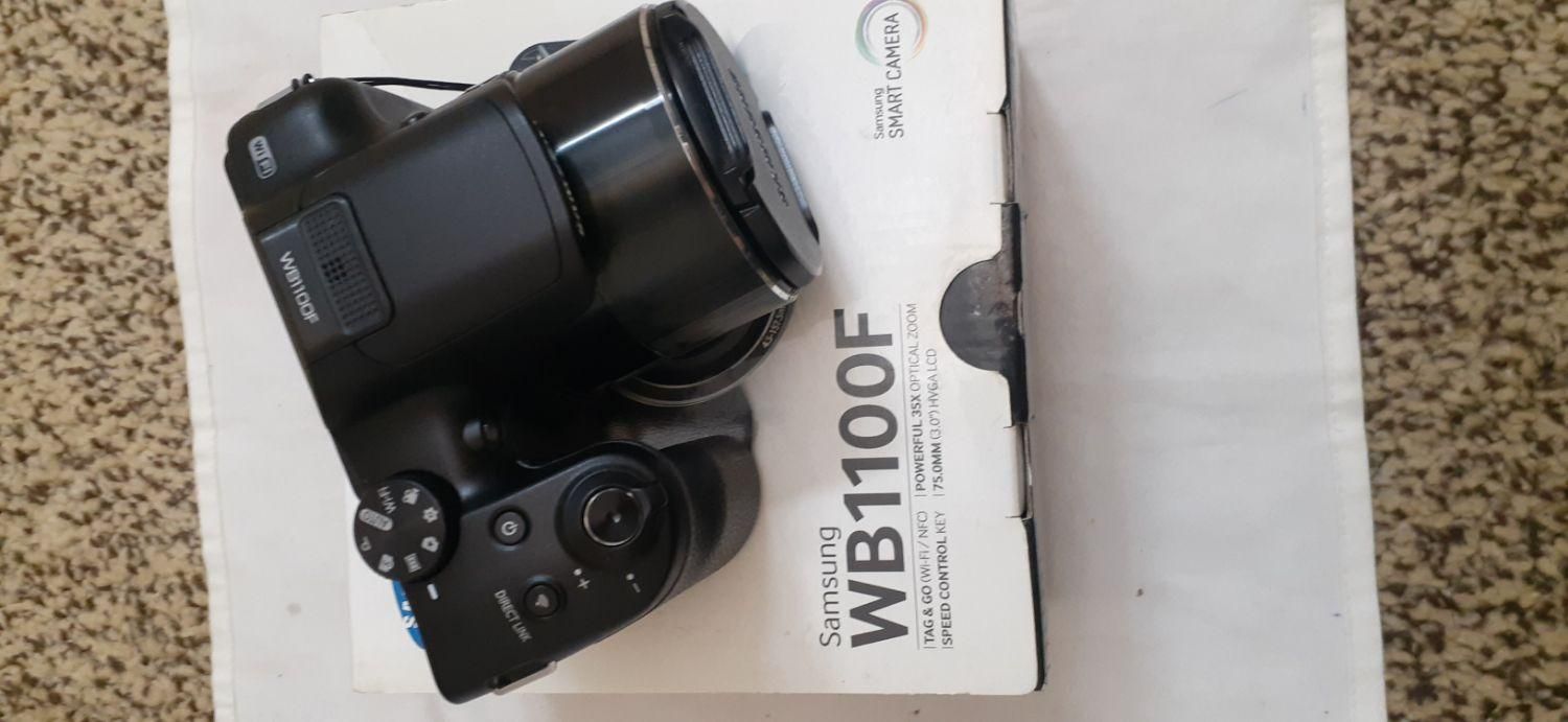 دوربین عکاسی فیلمبرداری نیمه حرفه سامسونگ WB1100F|دوربین عکاسی و فیلم‌برداری|تهران, استاد معین|دیوار