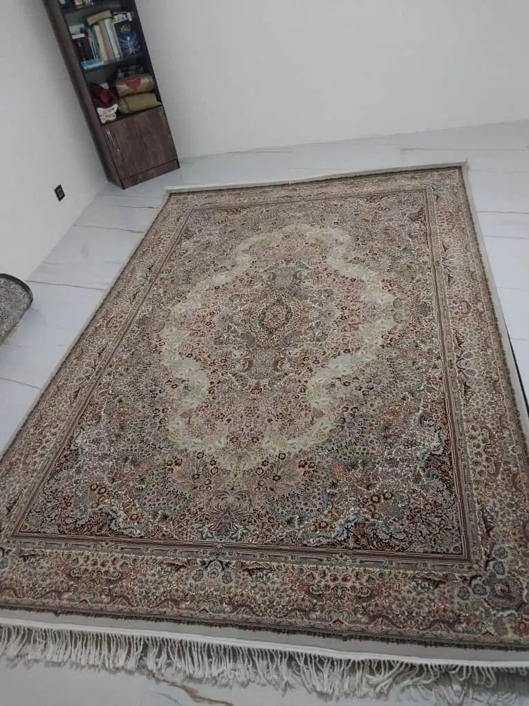 یک تخته فرش ماشینی شاهکار مشهد ۱۵۰۰ شانه|فرش|تهران, جنت‌آباد جنوبی|دیوار