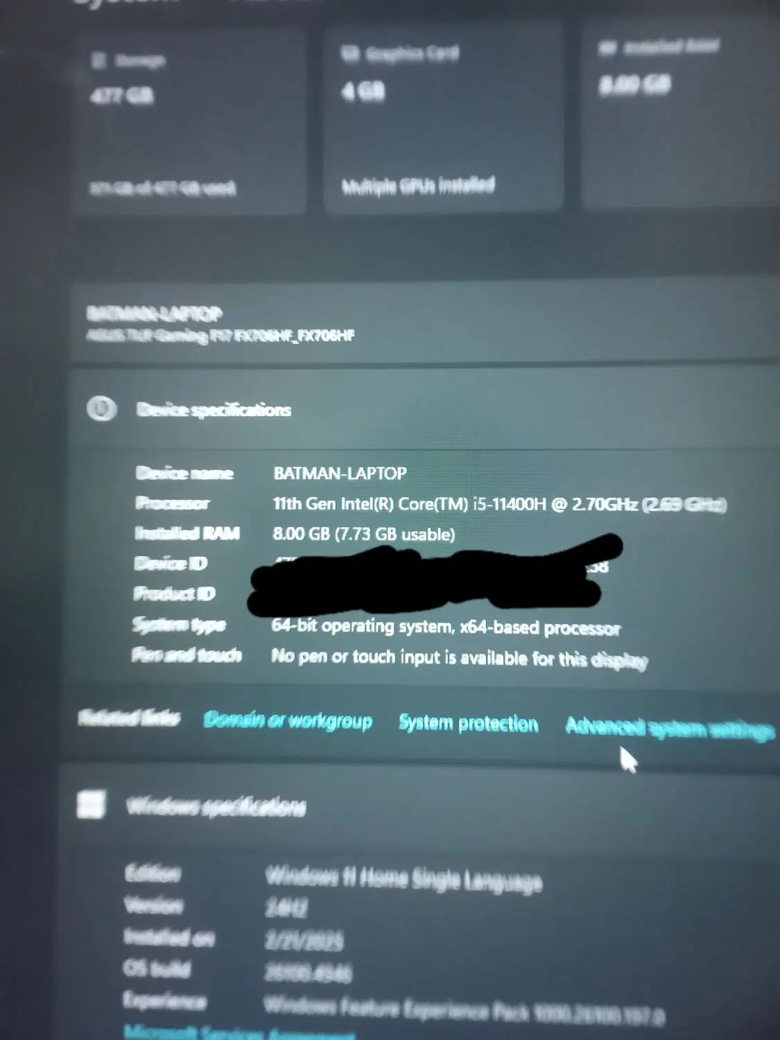 لپتاپ Asus Tuf Gaming|رایانه همراه|تبریز, |دیوار