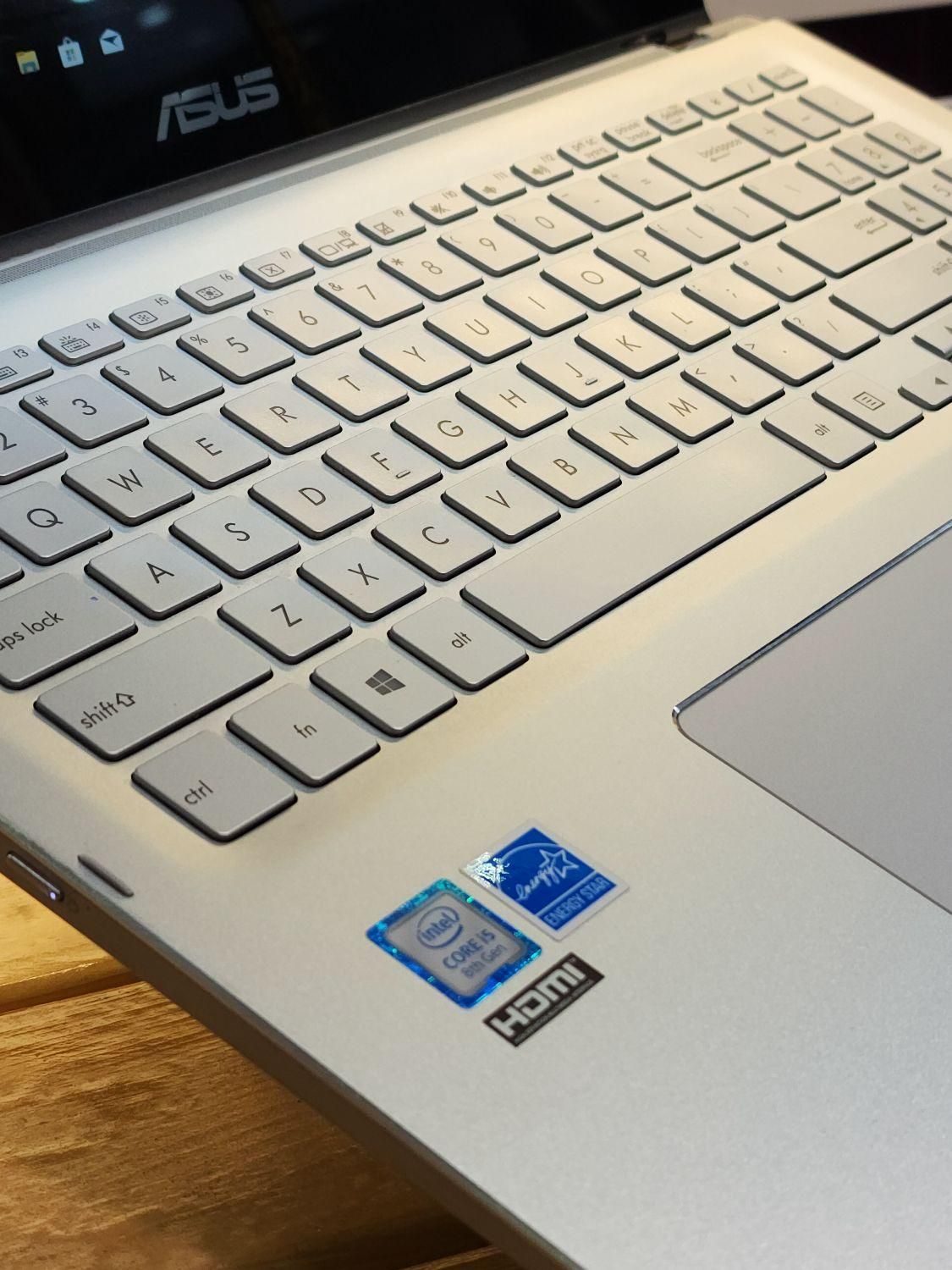 لپ تاپ صفحه لمسی تاچ 360 asus q505 دانشجویی مهندسی|رایانه همراه|شیراز, وصال|دیوار