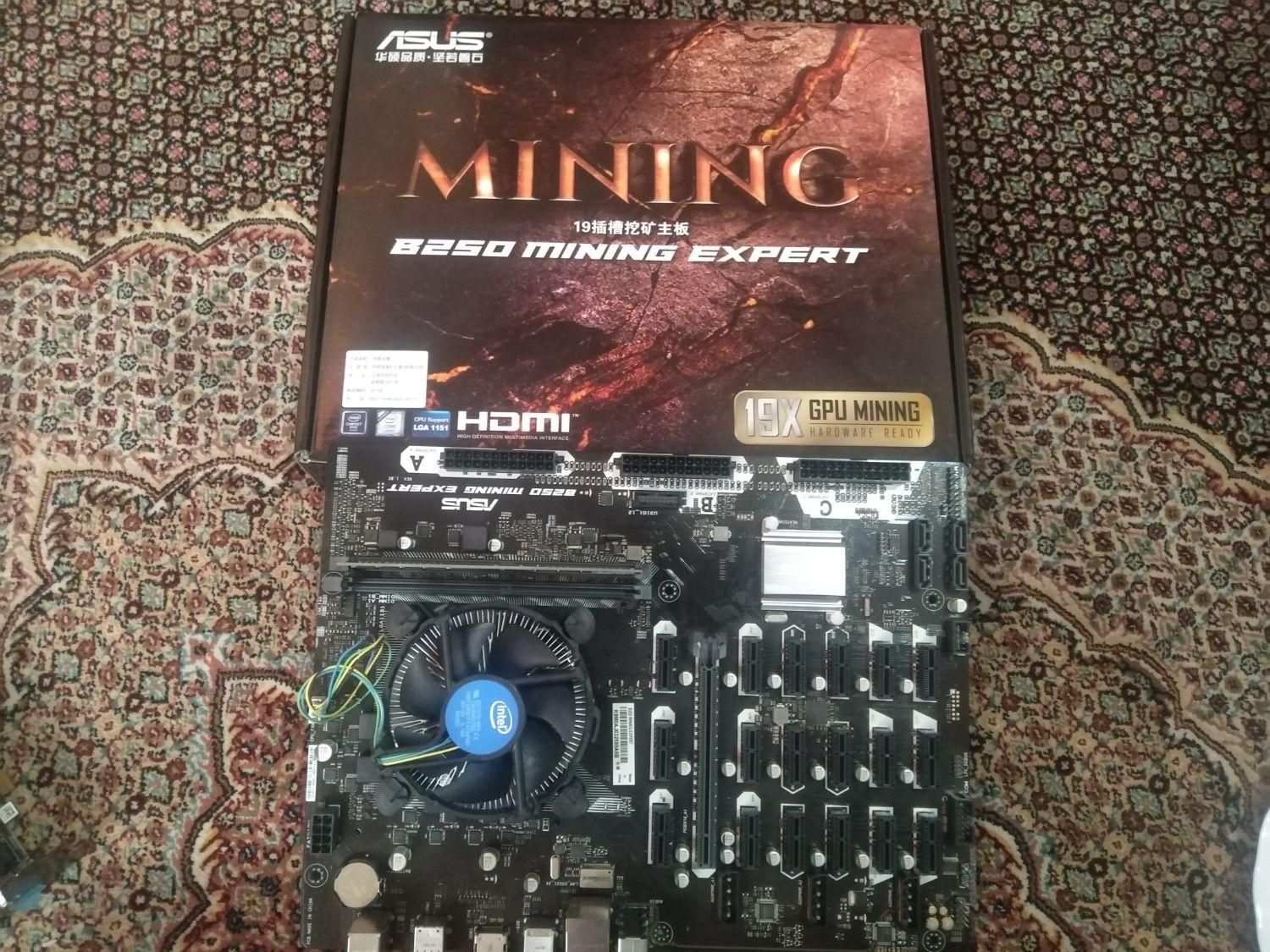 مادربرد b250 همراه با cpu و رم 4 گیگ ddr4|قطعات و لوازم جانبی رایانه|تبریز, |دیوار