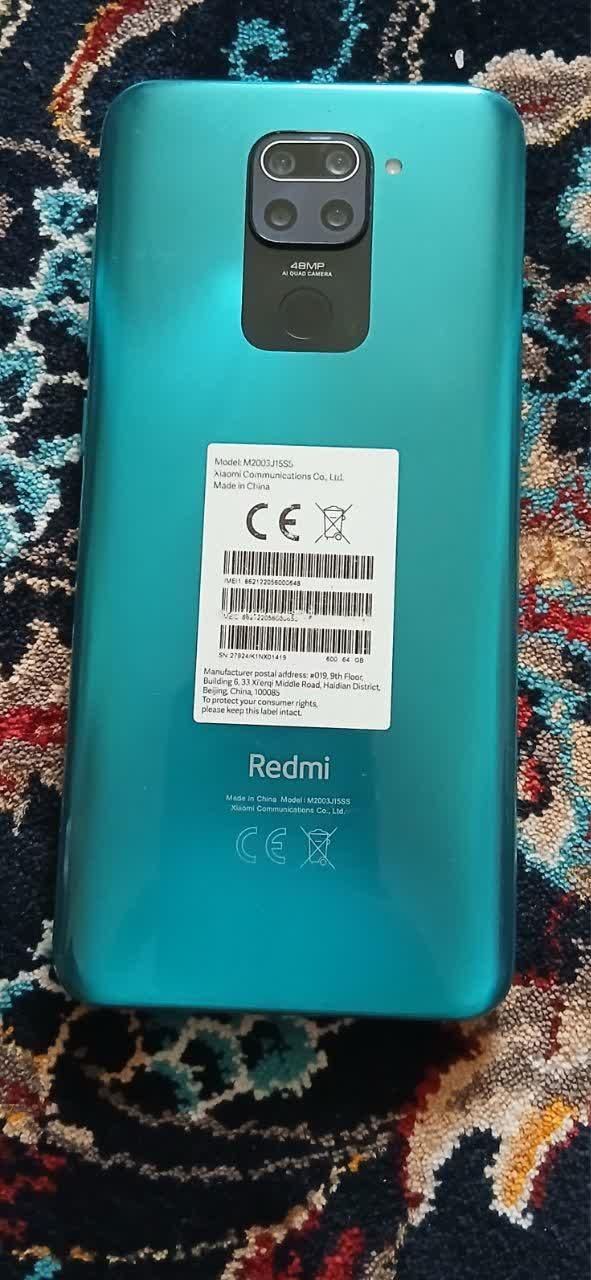 شیائومی Redmi 9 با حافظهٔ ۶۴ گیگابایت|موبایل|تهران, خاک سفید|دیوار